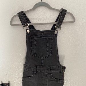 Black H&M Overalls Size 2P